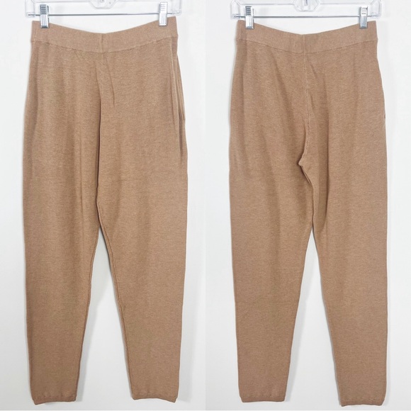Skin Worldwide Ribbed Trim Knit Pull On Lounge Pants Size...